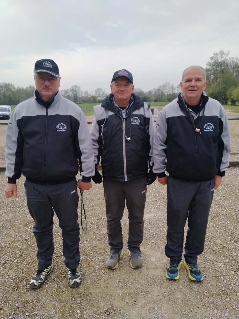 Championnat triplettes promotion secteur 3 à St Rémy