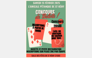 Concours de belote