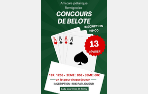 concours de belote