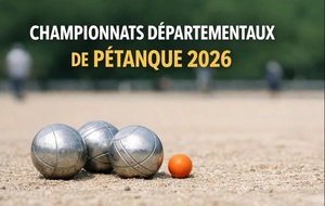 Championnat triplette masculin et féminin