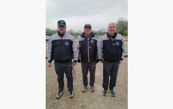 Championnat triplettes promotion secteur 3 à St Rémy