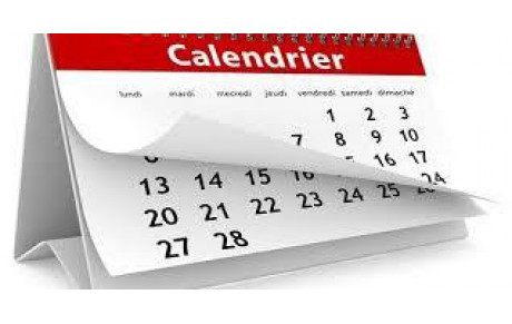 Calendrier saison 2020