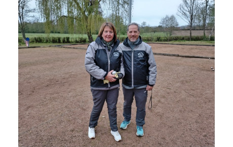 Résultat championnat doublette mixtes 2024