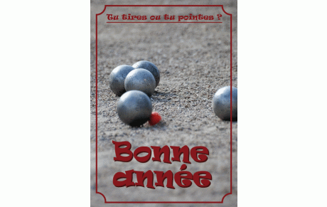 Le bureau de l'amicale pétanque Rémigeoise vous souhaite une bonne et heureuse année 2025